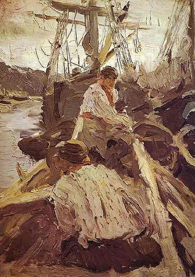 Valentin Serov Pomors oil painting picture